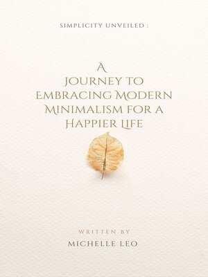 cover image of Simplicity Unveiled